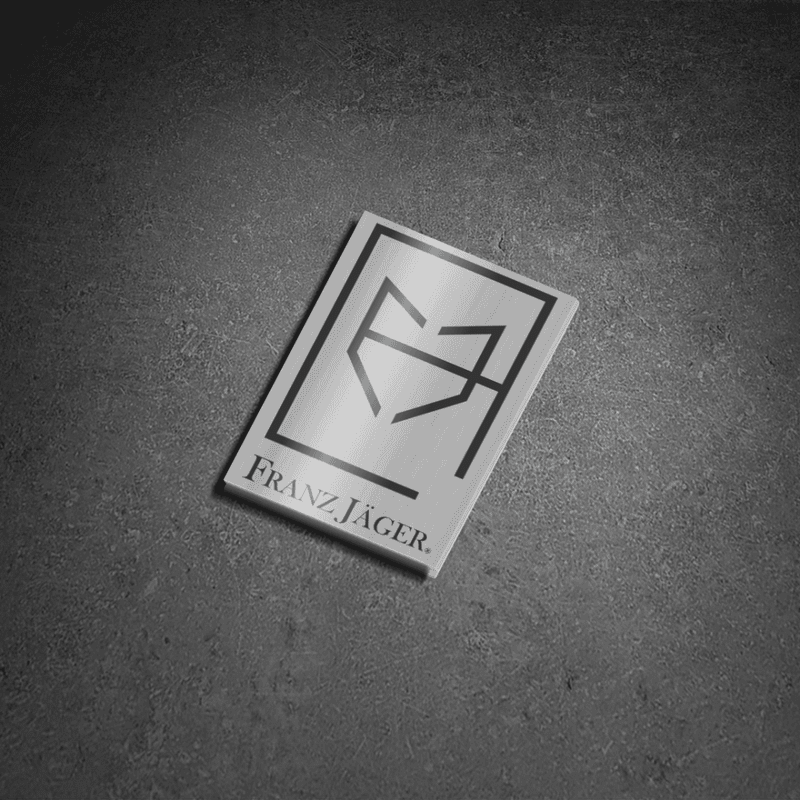 Franz Jäger Sticker Alu (2pk)